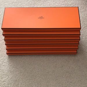 Aunthentic Empty Hermes Boxes